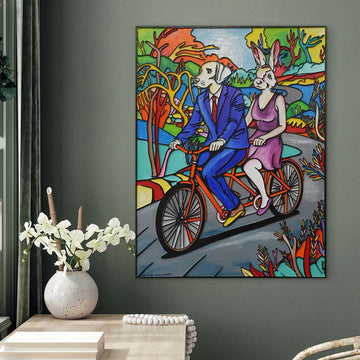 A journey to Far Away Lands (Original Painting)