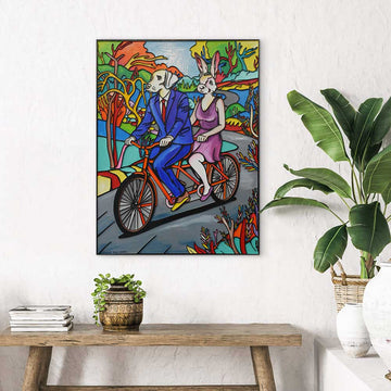 A journey to Far Away Lands (Original Painting)