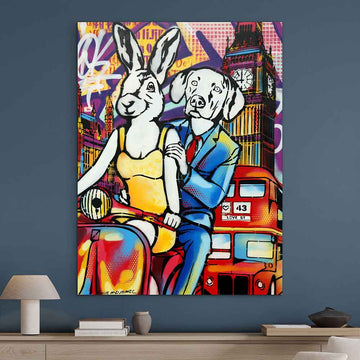A Little Lost Together (Original Painting)