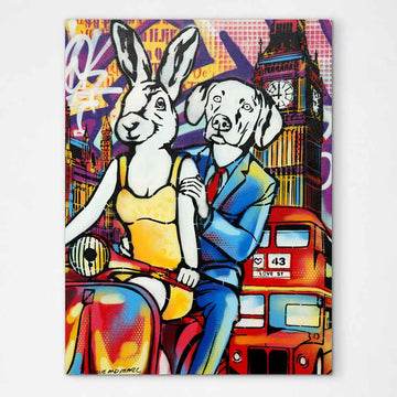 A Little Lost Together (Original Painting)