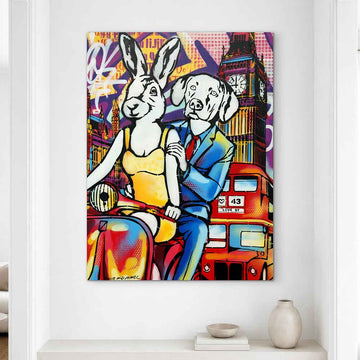 A Little Lost Together (Original Painting)