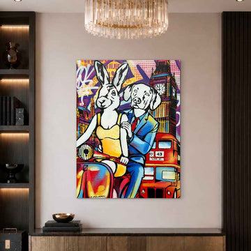 A Little Lost Together (Original Painting)