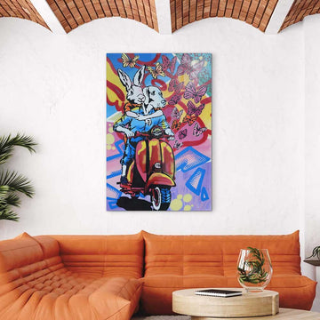 Across Oceans and Dreams (Original Painting)