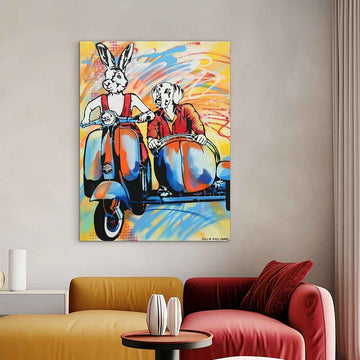 Always Together in Love (Original Painting)