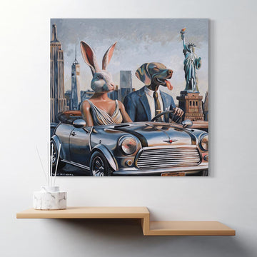 American Lovers (Original Painting)