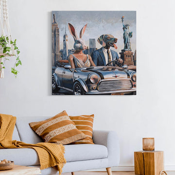 American Lovers (Original Painting)