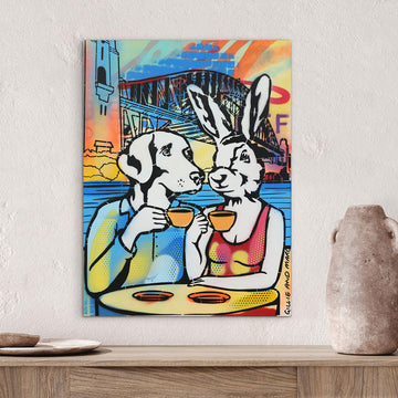 Anchored in Love (Original Painting)