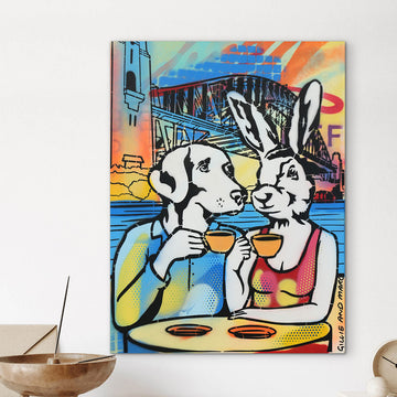 Anchored in Love (Original Painting)