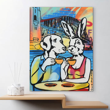 Anchored in Love (Original Painting)