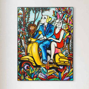As Long as We were Together, We Were Never Lost (Original Painting)