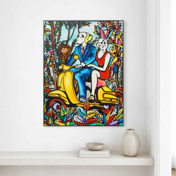 As Long as We were Together, We Were Never Lost (Original Painting)