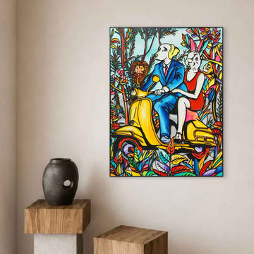 As Long as We were Together, We Were Never Lost (Original Painting)
