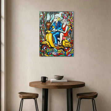 As Long as We were Together, We Were Never Lost (Original Painting)