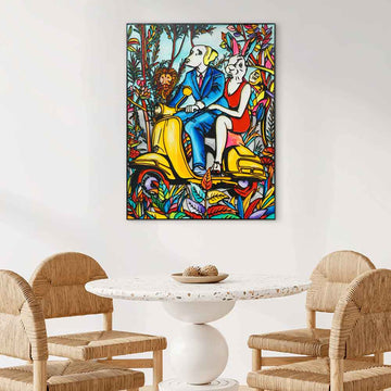 As Long as We were Together, We Were Never Lost (Original Painting)