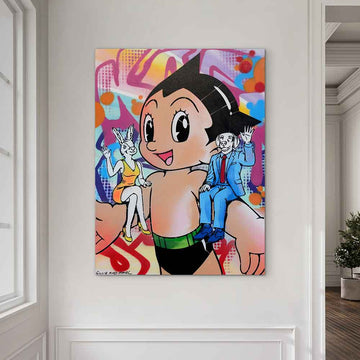 Astro Boy Is Not a Toy (Original Painting)