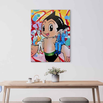 Astro Boy Was Always Welcome (Original Painting)