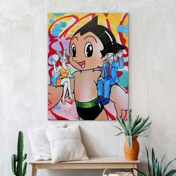 Astro Boy Was Always Welcome (Original Painting)