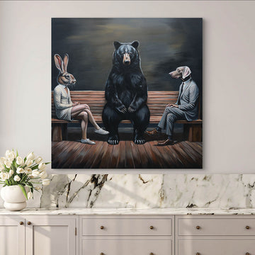 Bear Togetherness (Original Painting)