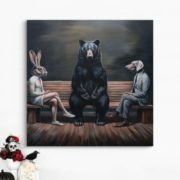 Bear Togetherness (Original Painting)