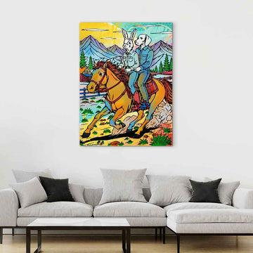 Behind the Horizon (Original Painting)