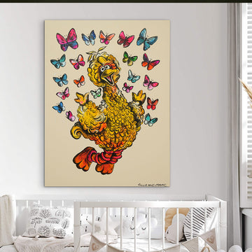 Big Bird Can Fly (Original Painting)