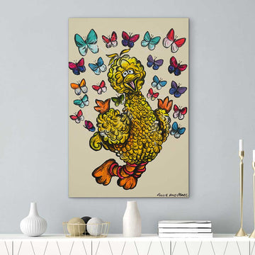 Big Bird Loved Everyone (Original Painting)