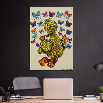 Big Bird Loved Everyone (Original Painting)