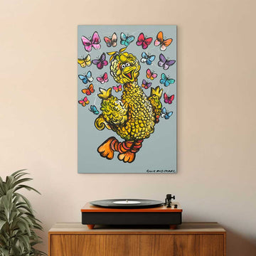 Big Bird Loved Everything (Original Painting)