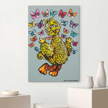Big Bird Loved Everything (Original Painting)