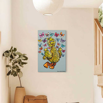 Big Bird Loved Everything (Original Painting)