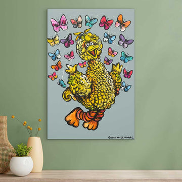 Big Bird Loved Everything (Original Painting)