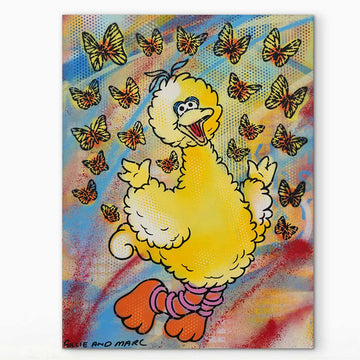 Big Bird Surprise (Original Painting)