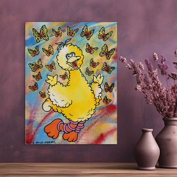 Big Bird Surprise (Original Painting)