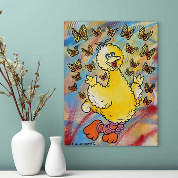 Big Bird Surprise (Original Painting)