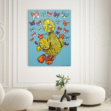 Big Bird Was A Lover Of Life (Original Painting)