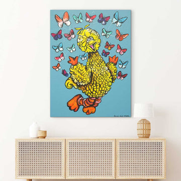 Big Bird Was A Lover Of Life (Original Painting)