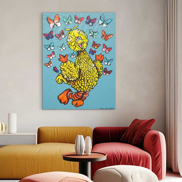 Big Bird Was A Lover Of Life (Original Painting)