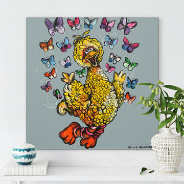 Big Bird Was Always Up (Original Painting)