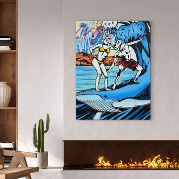 Big Blue (Original Painting)