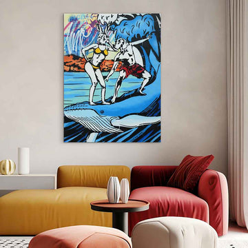 Big Blue (Original Painting)