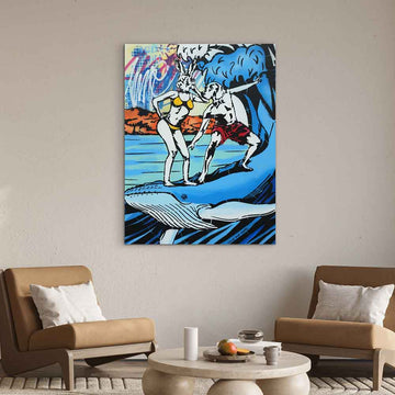 Big Blue (Original Painting)