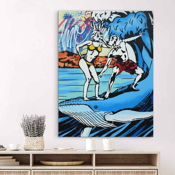 Big Blue (Original Painting)