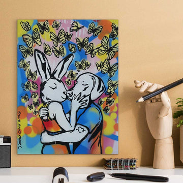 Big Kiss (Original Painting)