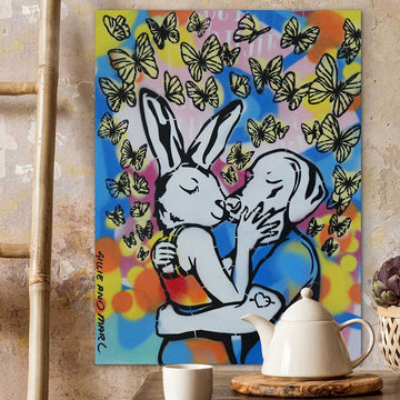 Big Kiss (Original Painting)