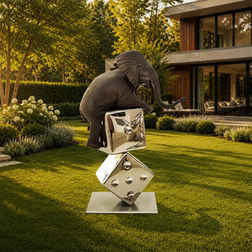 Big Luck of the Elephant (Bronze Sculpture)