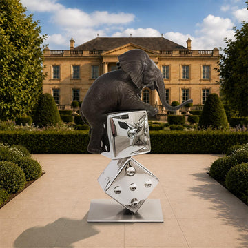 Big Luck of the Elephant (Bronze Sculpture)