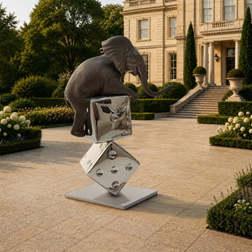 Big Luck of the Elephant (Bronze Sculpture)