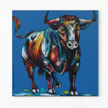 Blue Bull (Original Painting)