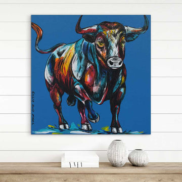 Blue Bull (Original Painting)