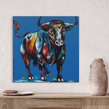 Blue Bull (Original Painting)